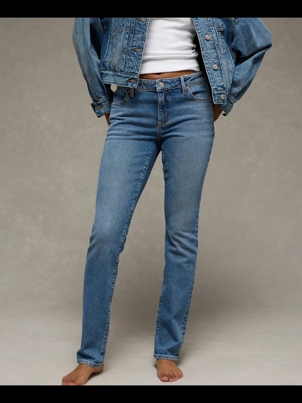 American Eagle Skinny Jean Size 10 Regular Length